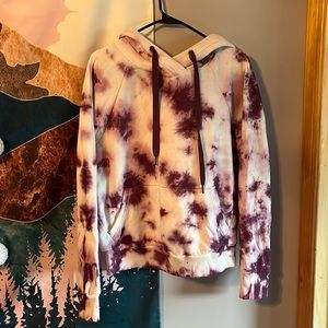 Altar’d State Purple Tie-Dye Hoodie